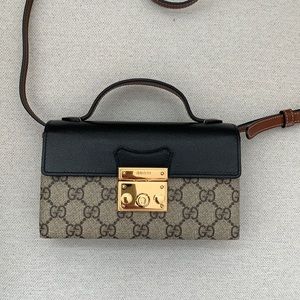 Gucci padlock mini bag